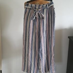 Dex linen viscose pants